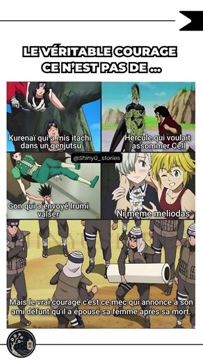 Ça c’est du courage ! 🍃 #naruto #boruto #manga