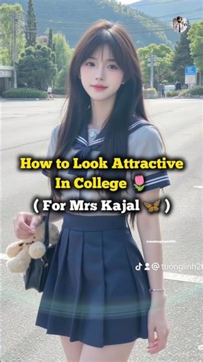 How to Look Attractive In College 📚🌷|| #motivation #topper #students #college #trending #shorts