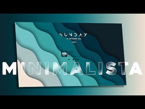 COMO DEIXAR O PC MAIS BONITO E MINIMALISTA | WINDOWS 11 EM 2024
