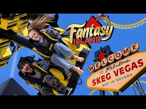 UK version of Las Vegas! Fantasy Island Theme Park Skegness 2026 