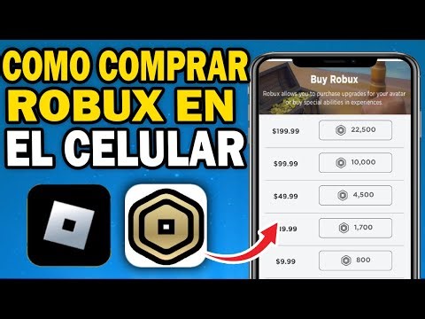 Cómo Comprar Robux en Roblox desde el Celular 📱 | Guía Paso a Paso