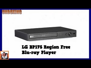Unboxing LG BP175 Region Free Blu-ray Player
