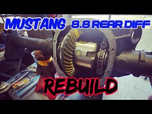 Ford 8.8 rear differential rebuild