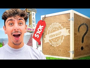 I Bought a $10,000 Pawn Shop Mystery Box! **RARE**