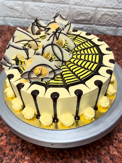Ultimate Spider Web Chocolate Cake Design