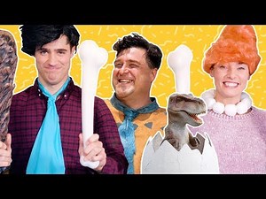 I Ate Like The Flintstones for a Day (feat. Devour Power) | Experimental Eats | Food Network