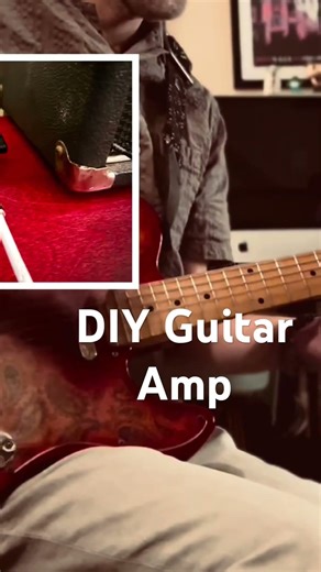 Super simple 3 component guitar amp circuit, sounds huge