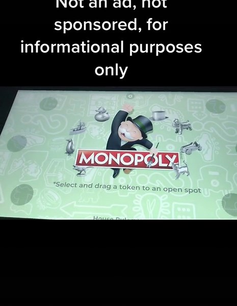 Monopoly preview on my Infinity Table #arcade1up #infinitytable #infinitygametable #arcaderoom #familygamenight #