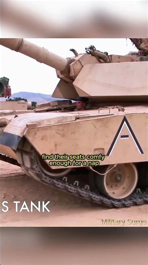 This Is How Abrams Crews Actually Rest! #military #militaryhistory #shorts #shortvideo #news