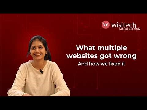 Why Your Professional Website Isn't Converting | Wisitech | Web Tips & Tricks