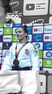 Champion style - Barbie at the top 🥇🇭🇷 Follow all the action on JudoTV.com 💻 #JudoTV #JudoBaku #Judo #Baku #Azerbaijan #Sport #Olympics #OlympicQualifiers #RoadToParis2024 #WJT #Taishan | IJF - International Judo Federation