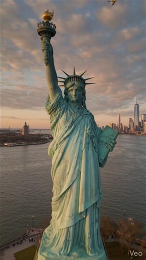 Top Famous Statues in the World 🌍 Drone Cinematic Video (Ultra HD) #shorts