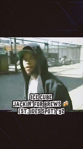 RapClassics💎 | Ice Cube – Jackin’ for Brews 🍻 (St. Ides Spot) One of the coldest St. Ides spots from that era. Short verse, long impact. 📼 West Coast... | Instagram
