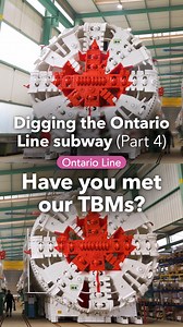 8.3K views · 69 reactions | Meet Libby and Corkie! These are the names of the two new tunnel boring machines (TBMs) digging the first two Ontario Line subway tunnels under Toronto’s downtown core. Find out more about how they came out on top in a naming contest with over 1,000 submissions here: https://bit.ly/461XPmt | Metrolinx | Facebook