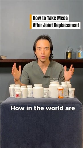 How to Properly Take 10+ Meds After Joint Replacement Surgery