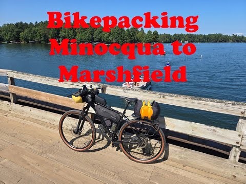 Minocqua to Marshfield Gravel Bikepacking and Hammock Camping