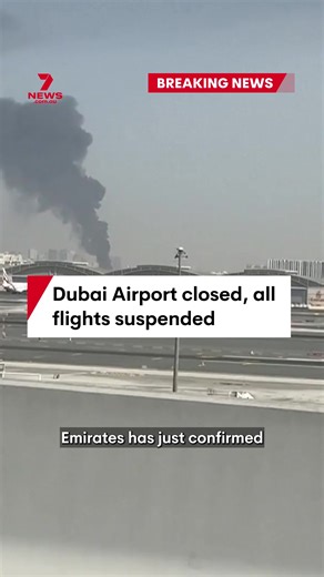 Emirates Suspends All Flights Amid Dubai Airport Explosions