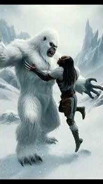 Predator vs Yeti Fight #predator #predators #movie