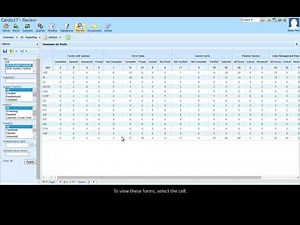 Compare Subject's Data on Separate Forms in the Data Viewer