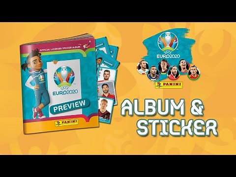 PANINI UEFA EURO 2020 Preview Collection - ALBUM und STICKER