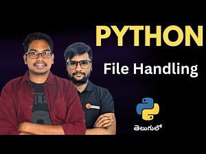 File Handling in Python | Telugu