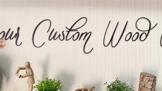 Custom Wood Words, Custom Word Signs, Custom Quotes, Personalized Wooden Letter, Business Logo Sign Decor, DIY Project for Home Wall Decor. - Etsy