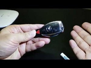How to Replace Benz ML350 Smart Key Battery