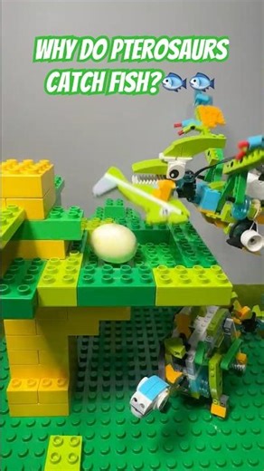 Caring Pterosaur Build | Fun LEGO Engineering & Coding