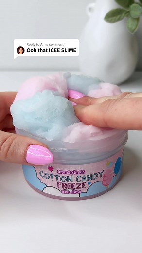 New Icee Slime Recipe - Cotton Candy Freeze Delight