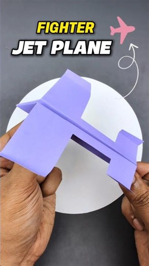 How to Make a Paper Fighter Jet Plane | Easy Step-by-Step Tutorial ✈️