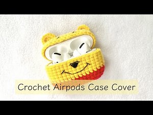 Crochet earphone case / Crochet Airpods Pro 3 Case - Quick and Easy Tutorial w CC 简易制作钩针耳机保护套教程（含字幕）