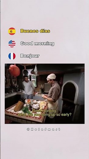 How to Say “Good Morning” in Spanish | Buenos días 🇪🇸☀️