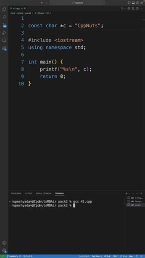 Variable declaration should be before using it in C or C++ programming