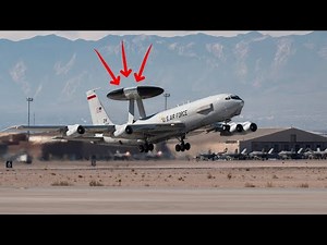 "GOD'S EYE": The Plane That Sees Everything (E-3 Sentry)