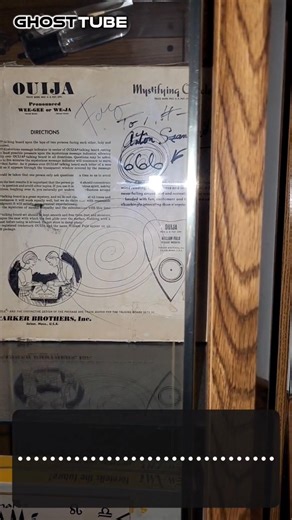 12K views · 359 reactions | We ran into a few interesting items in the ouija board room #fblifestyle #paranormal #haunted #communication #spirits #ouijaboard Creepy All Year | The Paranormal Couple | Facebook