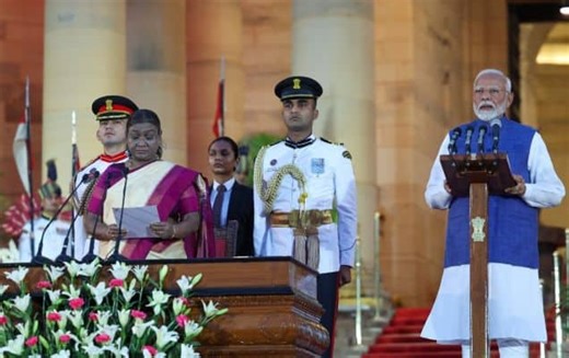 Shri Narendra Modi takes oath as Prime Minister for the third term
