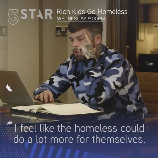 594K views · 64 reactions | Rich kid Kieren thinks that homeless people are lazy and weak-minded, but he gets the shock of his life after living on the streets. | Channel 5 | Facebook