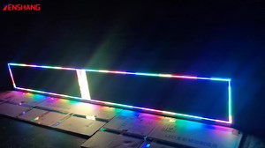 Replace Neon Custom Sign Ip65 Waterproof Rgb Led Frontlit Letters Board Led Light Box P5 Led Illuminated Signs for Business Shop