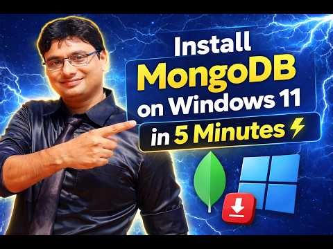 Install MongoDB on Windows 11 in 9 Minutes | Don’t Make These Mistakes! |(Step-by-Step)