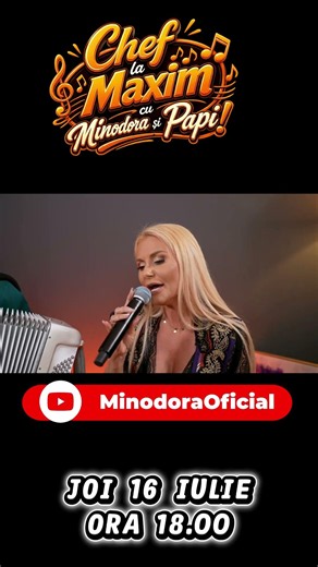 Emilia Ghinescu canta o melodie de muzica usoara! 🎶 #minodora #podcast #emiliaghinescu #muzica