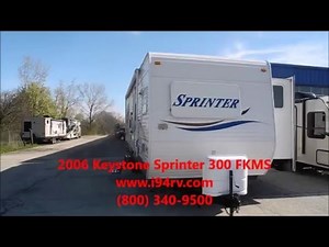 i94rv com 2006 Keystone Sprinter 300FKMS Double Slide Front Kitchen Travel Trailer Keystone RV
