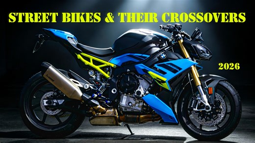 Top 15 street bikes and their crossover versions for 2026