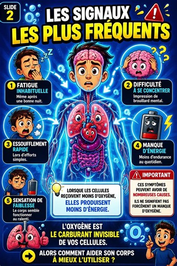 Les Signes Que Ton Corps Manque d'Oxygène
