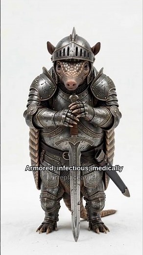 This Animal Wears Natural Armor — And It's Basically Indestructible #wildlife #animals #shorts