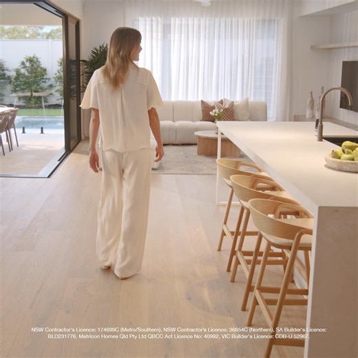 With Metricon you’ll experience a level of design that heightens all the senses. A sense of freedom and space. A sense of joy. Visit our display homes to see the difference for yourself. | Metricon