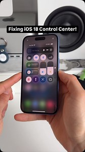 1.9M views · 2.7K reactions | Way cleaner and way better, right? _______ #ios18 #controlcenter #iphone16 #ios #refinedsign | AppleDsign | Facebook