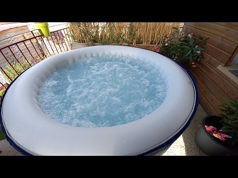 Comment garder une eau cristalline dan une spa gonflable INTEX