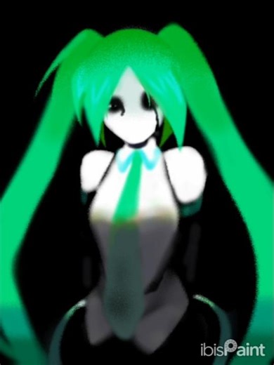 HAZY MOON JUMPSTYLE 💚 Speedpaint || #vocaloid #art #drawing #viral #hatsunemiku #shorts #jumpstyle