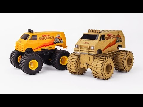 How to Build a REAL RC Mini 4WD Car from Cardboard 🚗💨 | Fast DIY Racing Car Tutorial