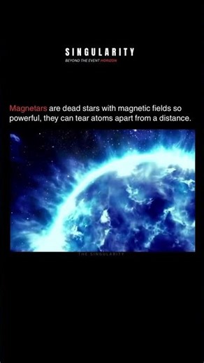 magnaters are strong enough to tear atoms apart☠️🌌